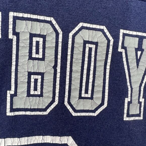 90's Dallas Cowboys 8 XL* Wilson COTTON Football Jersey Crackling - Picture 6 of 15